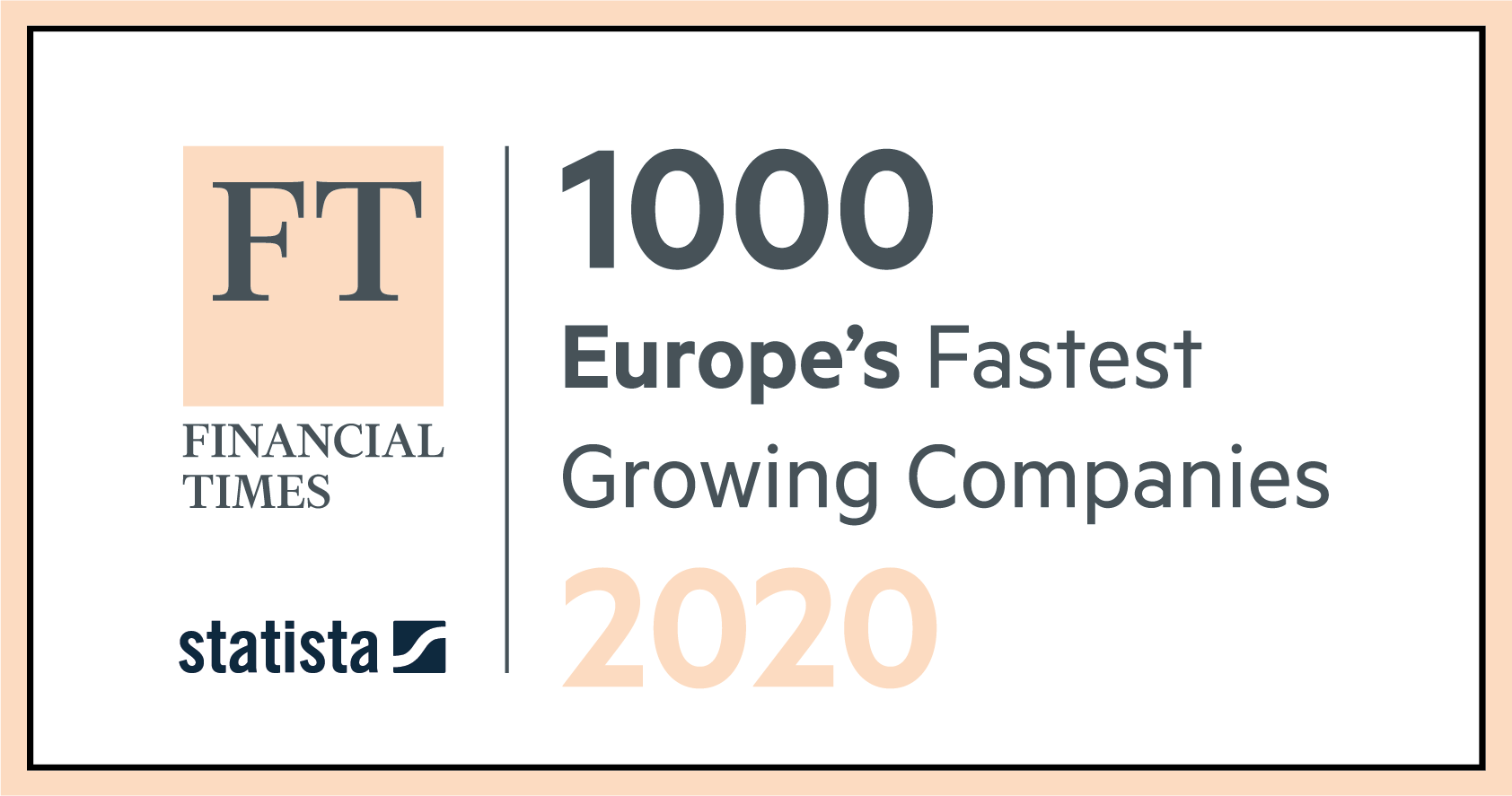 NIC featured in the 1000 Europe’s Fastest Growing Companies 2020